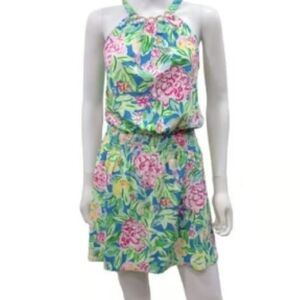 Lilly Pulitzer Women's Floral Dress - Pink, Green, Yellow